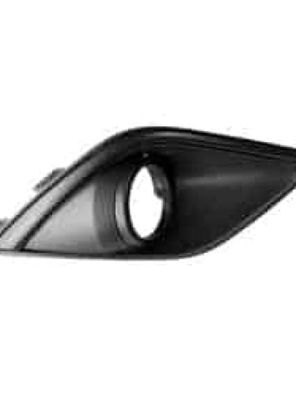 MI1039127 Passenger Side Front Bumper Fog Light Bezel