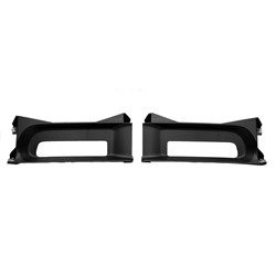 CH1037113 Front Bumper Tow Hook Cover Set