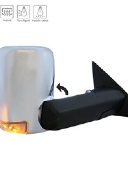 CH1321460 Passenger Side Heated Power Mirror