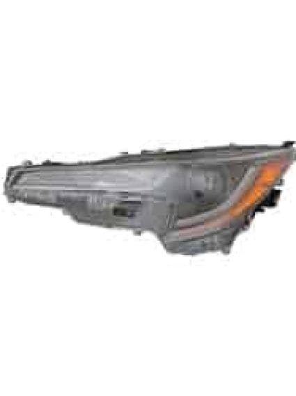 TO2519197 Passenger Side Headlight Lens and Housing