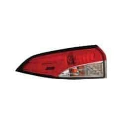 TO2804154C Driver Side Outer Tail Light Assembly