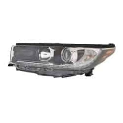TO2502253 Driver Side Headlight Assembly