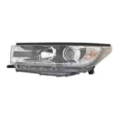 TO2502258 Driver Side Headlight Assembly