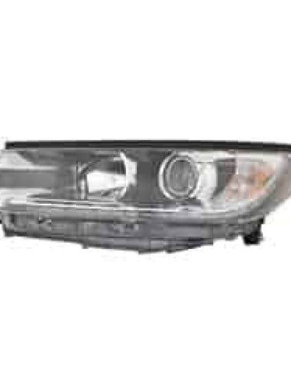 TO2502258 Driver Side Headlight Assembly