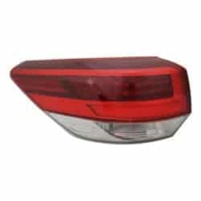 TO2804143C Driver Side Outer Tail Light Assembly