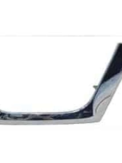 TO1146104 Rear Left Lower Bumper Molding Chrome Below Lamp