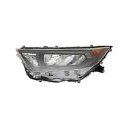 TO2518200C Driver Side Headlight Lens and Housing