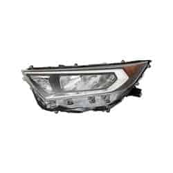 TO2518201C Driver Side Headlight Lens and Housing