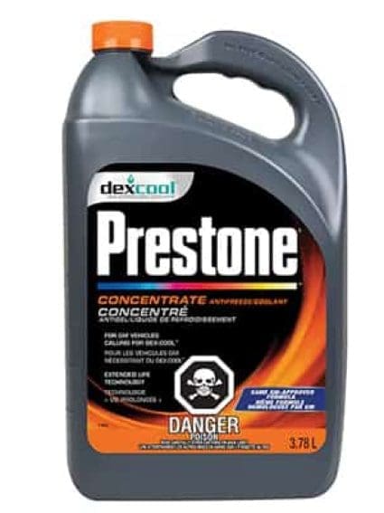 Prestone Antifreeze Concentrate PTO71118 Dex-Cool 3.78L Long Life