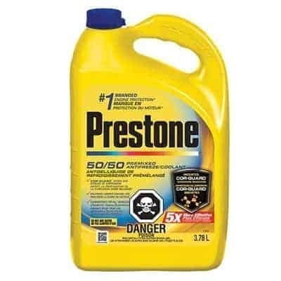 Prestone Antifreeze PreMix PTO71175 Cor-Guard 3.78L Coolant