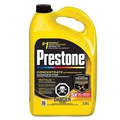 Prestone Antifreeze Concentrate PTO71621 Cor-Guard 3.78L Coolant