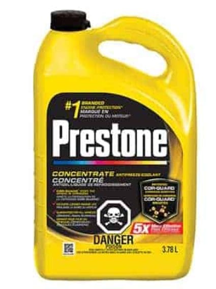 Prestone Antifreeze Concentrate PTO71621 Cor-Guard 3.78L Coolant