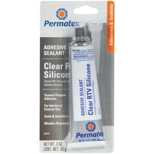 Permatex Adhesive & Sealer RTV Silicone PER59103 Clear 80ml