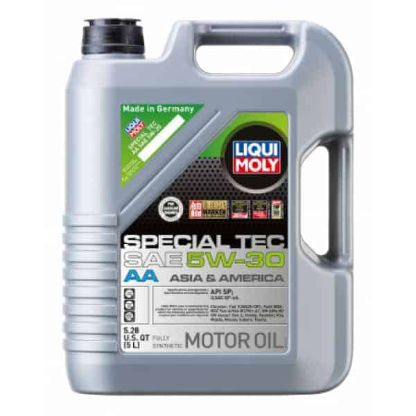 Liqui-Moly Engine Oil Synthetic LQM20138 Special Tec AA SAE 5L 5W-30