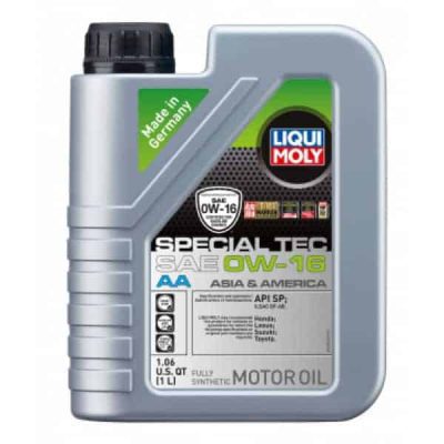 Liqui-Moly Engine Oil Synthetic LQM20324 Special Tec AA SAE 0W-16 1L