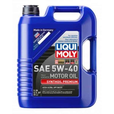 Liqui-Moly Engine Oil Synthetic LQM2041 Synthol Premium SAE 5L