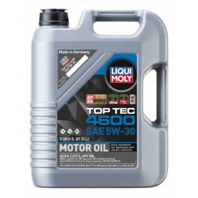 Liqui-Moly Engine Oil Synthetic LQM20448 Top Tec 4600 SAE 5L 5W-30