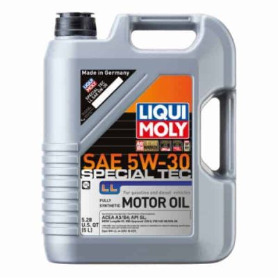 Liqui-Moly Engine Oil Synthetic LQM2249 Special Tec LL SAE 5L 5W-30
