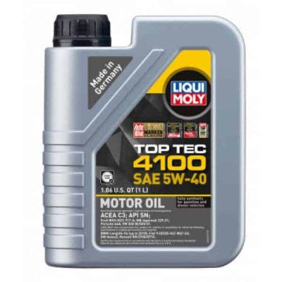 Liqui-Moly Engine Oil Synthetic LQM2329 Top Tec 4100 SAE 1L 5W-40