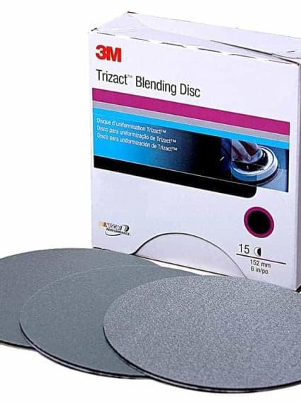 3M Trizact Hookit Foam Abrasive Disc 1000 Grit, 02090, 6 Inch, 15 Discs per Carton