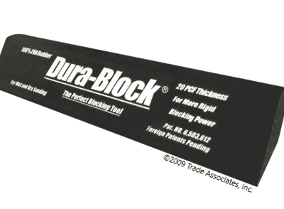 Dura-Block Sanding Block Individual AF4406 Tear Drop 11 " PSA Paper