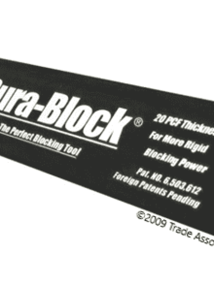 Dura-Block Sanding Block Individual AF4406 Tear Drop 11 " PSA Paper