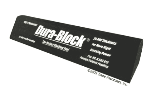 Dura-Block Sanding Block Individual AF4406 Tear Drop 11 " PSA Paper