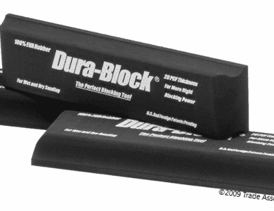 Dura-Block Sanding Block Individual AF4413 2/3 Radius PSA Paper