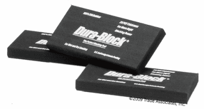 Dura-Block Sanding Block Individual AF4422 Scruff Pad Velcro Paper