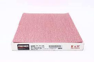 Carbo Sand Paper Dry CAN20528 Red 9" X 11" 600 Grit PK 100