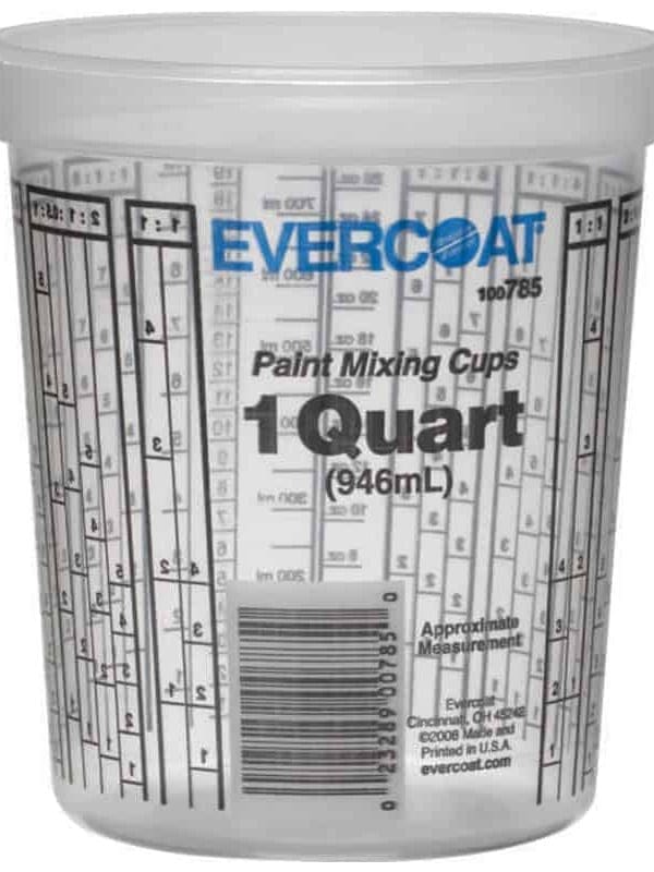 Evercoat Quart Mixing Cup Case 100785