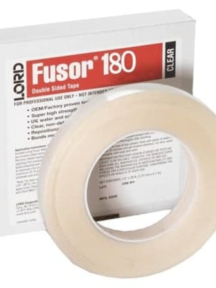 Fusor Tapes & Adhesives Double Sided FUS180 Clear 7/8" x 60'