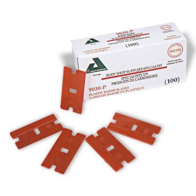 Pro-Tek Hand Tools Plasic Razor Blades box of 100 9030P