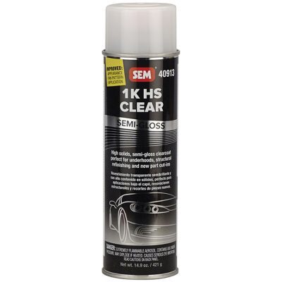 SEM 1K HS Clear Semi-Gloss Aerosol 40913