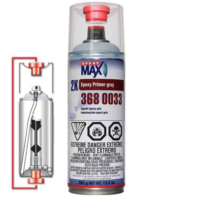 SprayMax Epoxy Primer Gray 2K Areosol 3680033