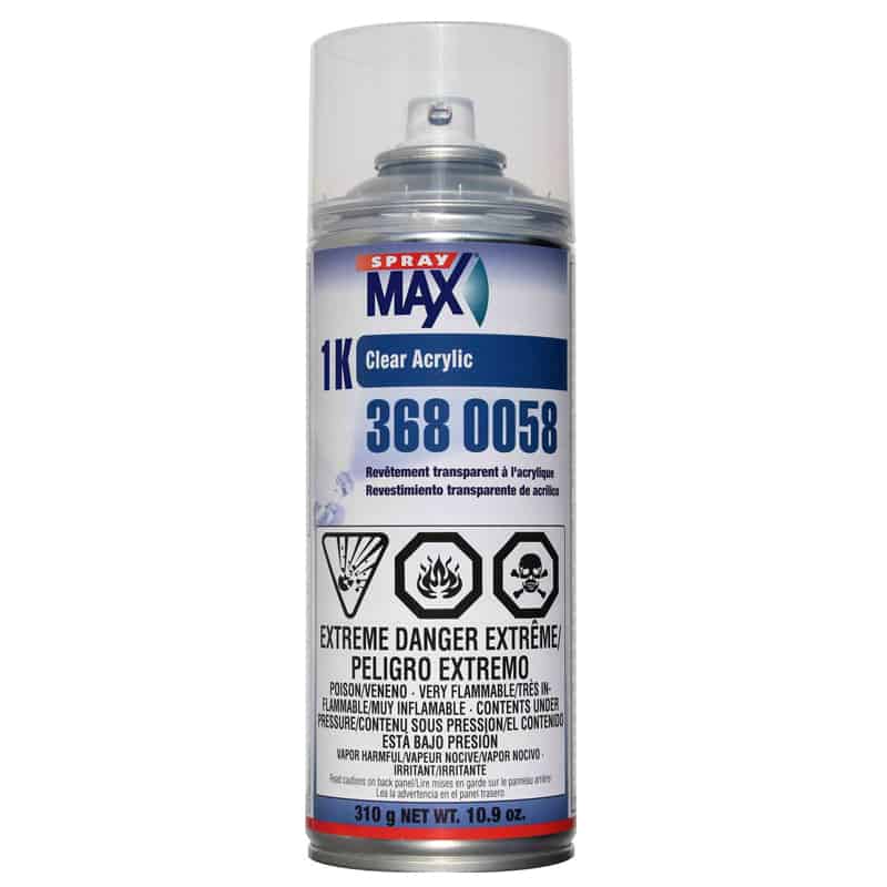 SprayMax Clear Acrylic 1K Areosol 3680058