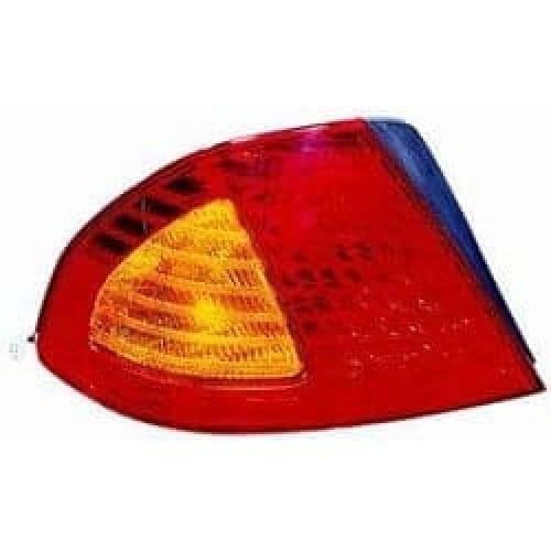 TO2800142C Driver Side Tail Light Assembly