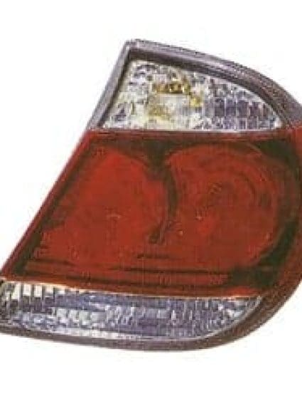 TO2800156V Driver Side Tail Light Assembly