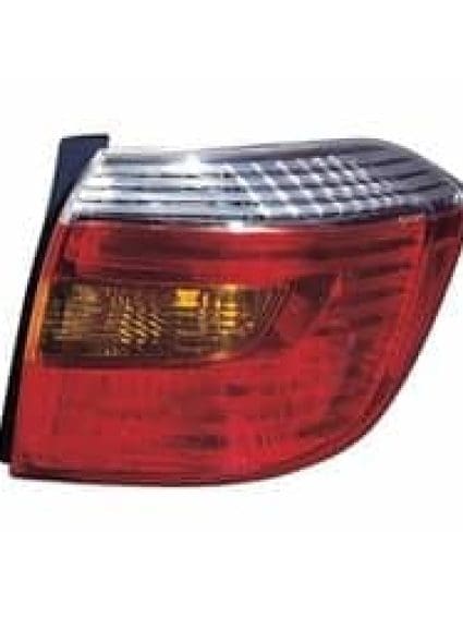 TO2801174V Passenger Side Tail Light Assembly