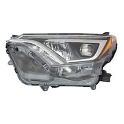 TO2518190C Driver Side Headlight Lens and Housing