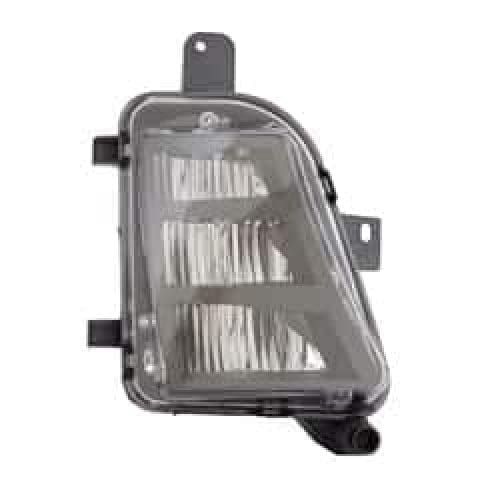 VW2593128C Passenger Side Fog Lamp Assembly