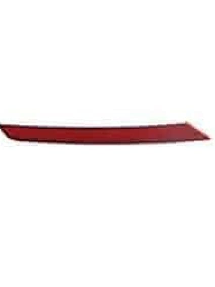 VW1184114C Driver Side Rear Bumper Cover Reflector