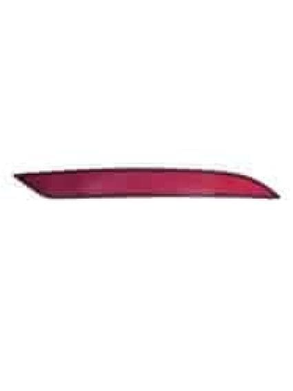 VW1185113C Passenger Side Rear Bumper Cover Reflector