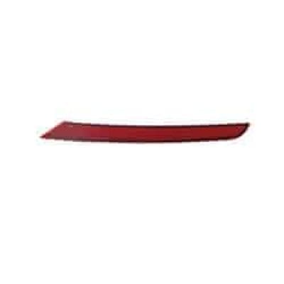 VW1185114C Passenger Side Rear Bumper Cover Reflector