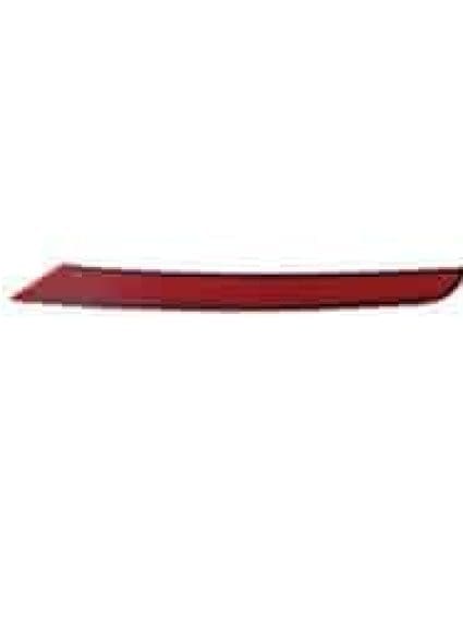 VW1185114C Passenger Side Rear Bumper Cover Reflector