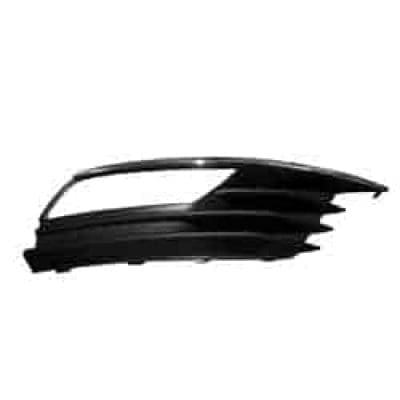 AU1039129 Front Bumper Insert Fog Light Bezel Passenger Side