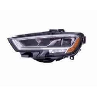 AU2502209 Front Light Headlight Lens and Housing Driver Side