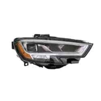 AU2503209 Front Light Headlight Lens and Housing Passenger Side