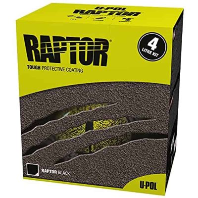 U-Pol Raptor Bed Liner Black Kit UP8405