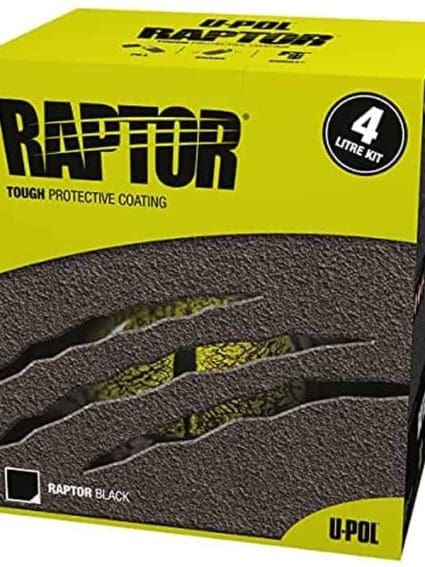 U-Pol Raptor Bed Liner Black Kit UP8405